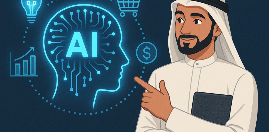 توظيف الذكاء الاصطناعي في الاعمال مع حسام الدين