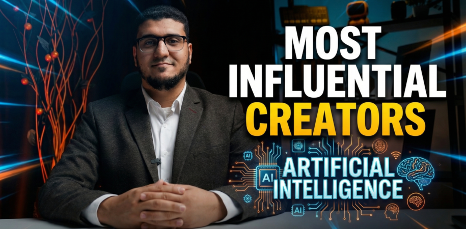 Most influencial creators in AI - mena arab world